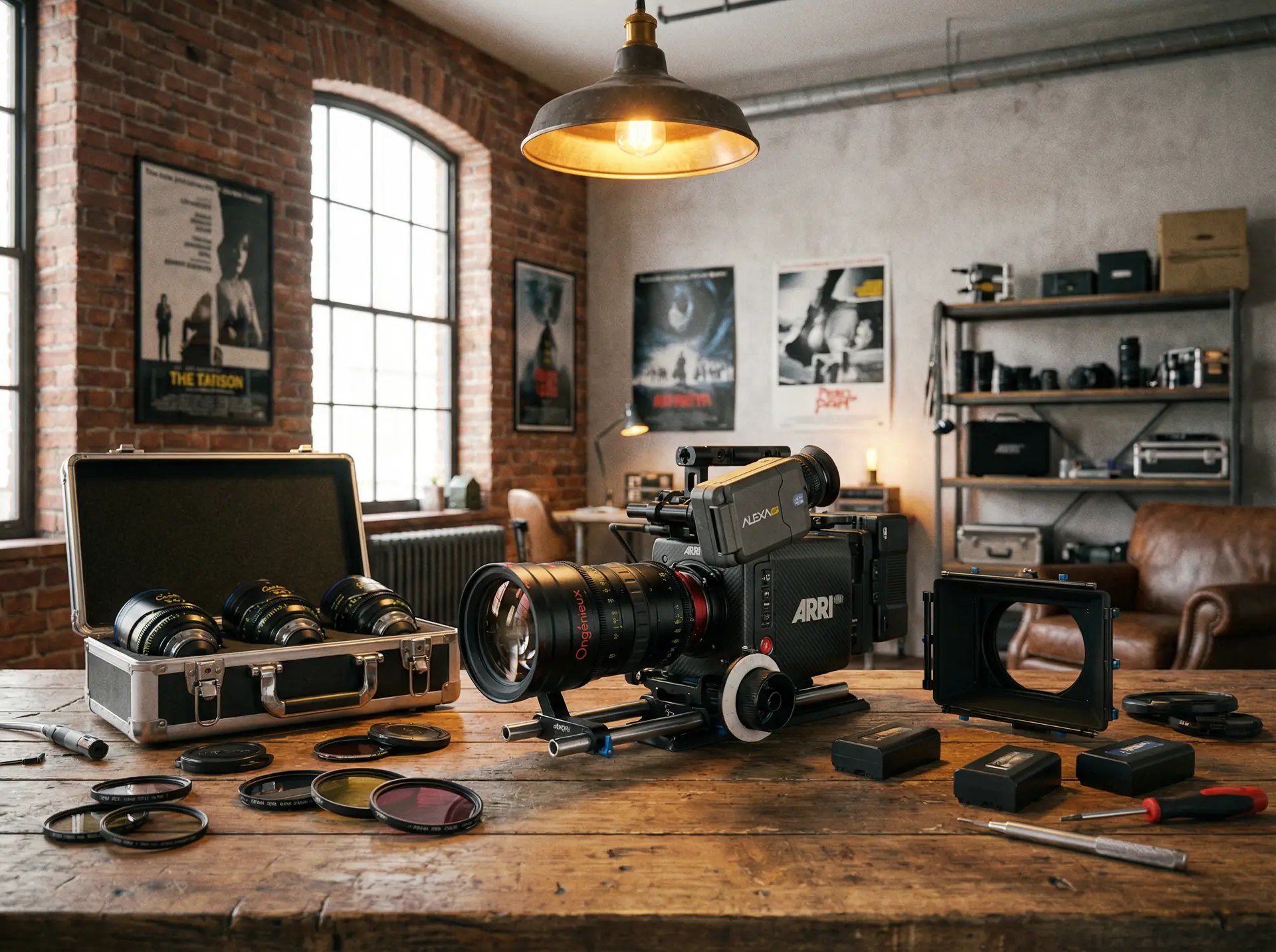 人妻视频 专业摄影机与镜头组